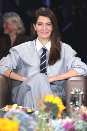 Linda Zervakis bei der Aufzeichnung der NDR Talk Show im NDR Fernsehstudio Lokstedt. Hamburg, 29.10.2025