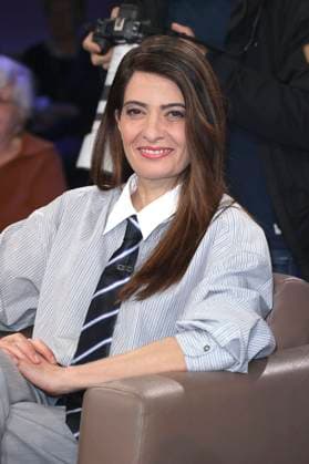Linda Zervakis bei der Aufzeichnung der NDR Talk Show im NDR Fernsehstudio Lokstedt. Hamburg, 29.10.2025