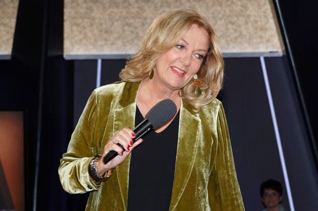 Bettina Tietjen bei der Aufzeichnung der NDR Talk Show im NDR Fernsehstudio Lokstedt. Hamburg, 29.10.2025