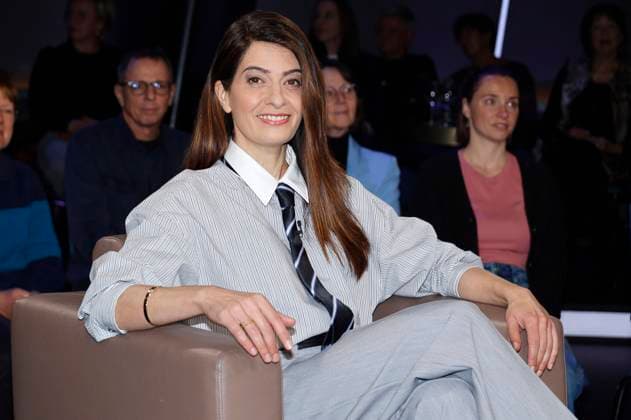 Linda Zervakis bei der Aufzeichnung der NDR Talk Show im NDR Fernsehstudio Lokstedt. Hamburg, 29.10.2025