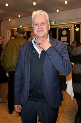 Martin Woelffer bei der Premiere des Theaterstücks Carmen darf nicht platzen in der Komödie am Kurfürstendamm im Ernst-Reuter-Saal. Berlin, 31.10.2025