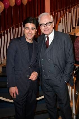 Atrin Madani und Hans-Jürgen Schatz bei der Premiere des Theaterstücks Carmen darf nicht platzen in der Komödie am Kurfürstendamm im Ernst-Reuter-Saal. Berlin, 31.10.2025