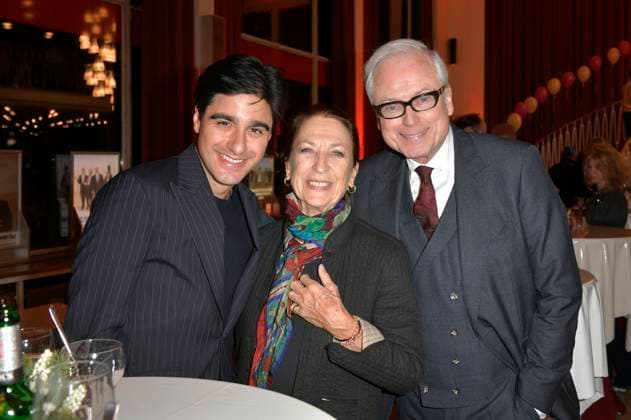Atrin Madani, Daniela Ziegler und Hans-Jürgen Schatz bei der Premiere des Theaterstücks Carmen darf nicht platzen in der Komödie am Kurfürstendamm im Ernst-Reuter-Saal. Berlin, 31.10.2025