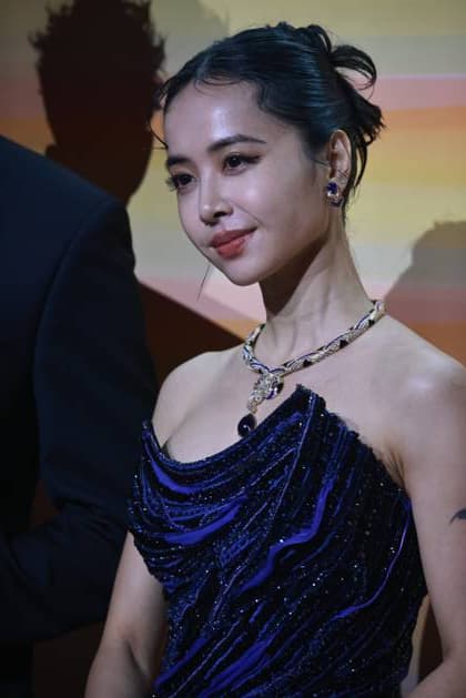 SHANGHAI, CHINA - OCTOBER 31: Singer Jolin Tsai attends the Bvlgari Dinner Party on October 31, 2025 in Shanghai, China.  Copyright: xVCGx 111600998588