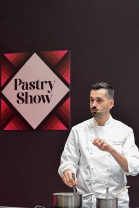 Salon Du Chocolat - Chefs from Le Bristol Chefs from Le Bristol : Johan Giacchetti Chef Chocolat maker and Maxence Barbot, Pastry Chef for VoilaChef during the Pastry Show of the 30rd Salon Du Chocolat Et De La Patisserie - Chocolate Fair held at Parc des Expositions Porte de Versailles on October 31, 2025 in Paris, France.Photo by Jana Call me J ABACAPRESS.COM Paris Ile de France France  Copyright: xJanaxCallxmexJ ABACAx