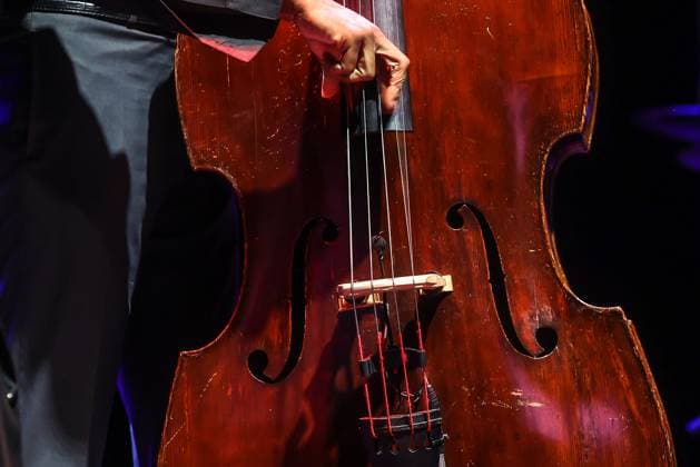 Konzert von Luke Stewart, Jazzfest 2025 Berlin, Hauss der Festspiele Luke Stewart – double bass mit David Murray – tenor saxophone, bass clarinet Marta Sánchez – piano Luke Stewart – double bass Chris Beck – drums Francesca Cinelli-Portervoc.