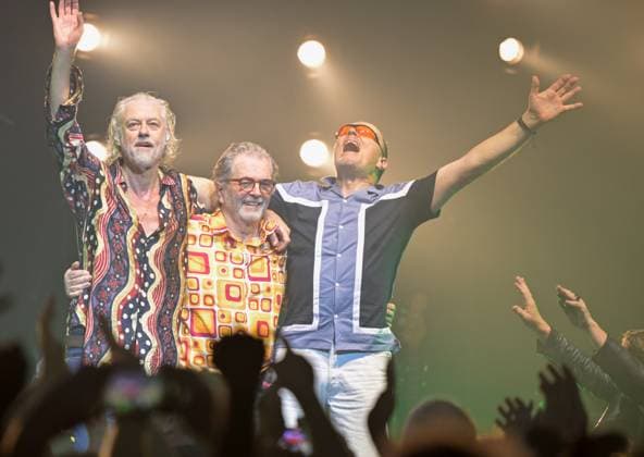 The Boomtown Rats celebrate their 50th Anniversary since their first gig . Bob Geldof and his band The Boomtown Rats celebrate their 50th Anniversary since their first gig., Credit:Jules Annan Avalon  Copyright: xJulesxAnnanx xAvalonx 1049581832