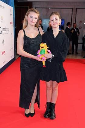 Lilly Heinrich (The Voice Kids 2024), Malya (The Voice Kids 2024) bei der LAUGHING HEARTS CHARITY GALA im JW Marriott Hotel in Berlin am 01.11.2025