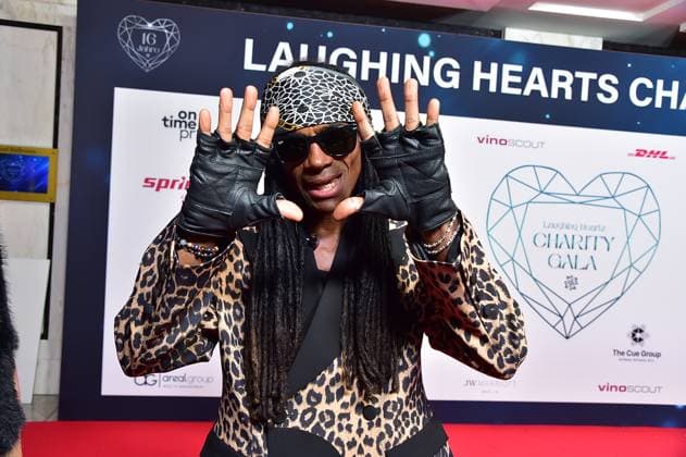 16. Laughing Hearts Charity Gala Fabrice ã Fab Ò Morvan , Sänger ehem. Milli Vanilli PhotoCall zur 16. Laughing Hearts Charity Gala im JM Marriott Hotel in Berlin am 01.11.2025