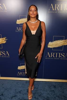 11 November 2025 - Los Angeles, California - Claudia Jordan. ARTISA Medical Grade Skincare Launch Party held at The Grotto. Los Angeles USA - ZUMAa123 20251101_zaa_a123_027 Copyright: xADx