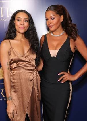11 November 2025 - Los Angeles, California - Annie Ilonzeh, Claudia Jordan. ARTISA Medical Grade Skincare Launch Party held at The Grotto. Los Angeles USA - ZUMAa123 20251101_zaa_a123_076 Copyright: xADx