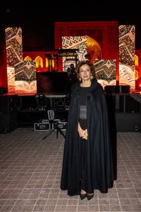 Audrey Azoulay At Jean-Michel Jarre Concert - Samarkand Audrey Azoulay attends Jean-Michel Jarre’s concert on the famous Registan Square, as Samarkand hosts the 43rd UNESCO General Conference, a historic gathering of all member states outside Paris for the first time in 40 years, in Samarkand, Uzbekistan, on November 1st, 2025. Photo by Ammar Abd Rabbo ABACAPRESS.COM Samarkand Uzbekistan  Copyright: xAbdxRabboxAmmar ABACAx