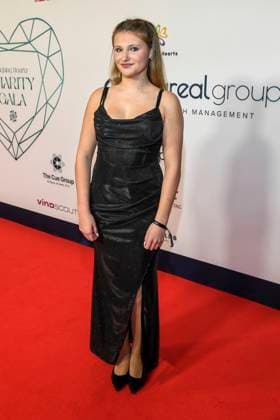 abb Laughing- Lilly von the Voice Kids zu Gast bei der 14. Laughing Hearts Charity Gala 2025, im JW Marriott Hotel Berlin am 01.11.2025 in Berlin Berlin Deutschland