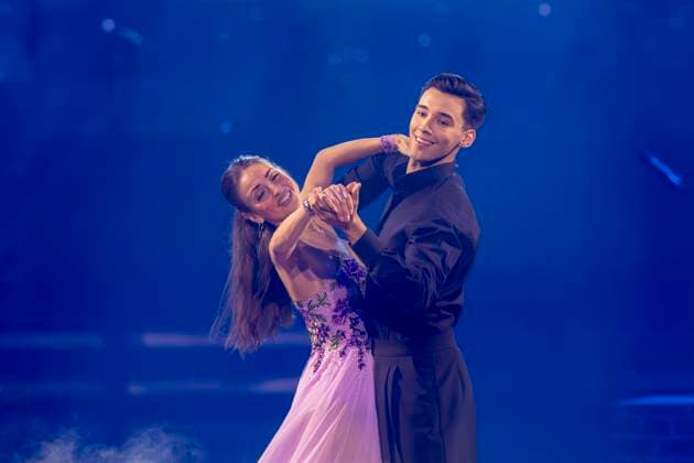 RTL-Tanzshow LetÂ s Dance RTL-Tanzshow LetÂ s Dance Live Tour in der WT Energiesysteme Arena Riesa Diego Pooth und Ekaterina Leonovo Riesa Sachsen Deutschland