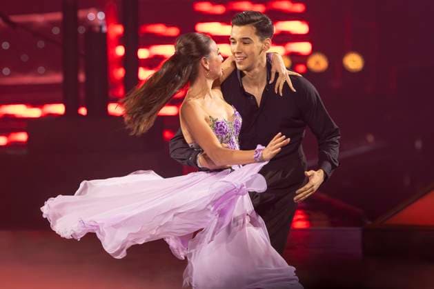 RTL-Tanzshow LetÂ s Dance RTL-Tanzshow LetÂ s Dance Live Tour in der WT Energiesysteme Arena Riesa Diego Pooth und Ekaterina Leonovo Riesa Sachsen Deutschland