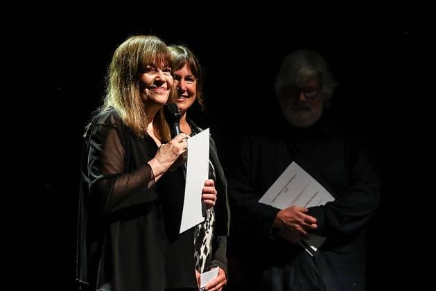 Konzert von Marilyn Crispell Klavier Jazzfest Berlin 2025 , Haus der Berliner Festspiele Marilyn Crispell Klavier, Instant Award for Improvised Music mit Nadin Deventer