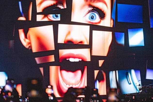 November 2, 2025, Casalecchio Di Reno, Italy: Katy Perry live at Unipol Arena in Bologna. The international pop star held a concert at the Unipol Arena in Casalecchio di Reno (Bologna) on Sunday 2 November 2025, as the only Italian date of his The Lifetimes Tour. Casalecchio Di Reno Italy - ZUMAs197 20251102_aaa_s197_211 Copyright: xCarloxVerganix