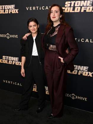 November 2, 2025, Beverly Hills, California, USA: SOPHIE TABET and Writer, Actor, Producer and Director JULIA ROTH attend Stone Cold Fox Los Angeles Red Carpet Premiere. Beverly Hills USA - ZUMAb173 20251102_aap_b173_056 Copyright: xBillyxBennightx