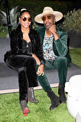 Shahidah Omar, mit Ehemann J.B. Smoove bei der VIP Par-Tee auf dem 6. Rod Dedeaux Foundation Charity Event im Riviera Country Club. Los Angeles, 02.11.2025