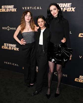 November 2, 2025, Beverly Hills, California, USA: American actress KIERNAN SHIPKA, SOPHIE TABET and American actress, producer, writer, director and musician KRYSTEN RITTER attend Stone Cold Fox Los Angeles Red Carpet Premiere. Beverly Hills USA - ZUMAb173 20251102_aap_b173_156 Copyright: xBillyxBennightx