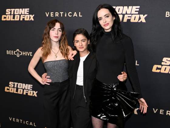 November 2, 2025, Beverly Hills, California, USA: American actress KIERNAN SHIPKA, SOPHIE TABET and American actress, producer, writer, director and musician KRYSTEN RITTER attend Stone Cold Fox Los Angeles Red Carpet Premiere. Beverly Hills USA - ZUMAb173 20251102_aap_b173_160 Copyright: xBillyxBennightx