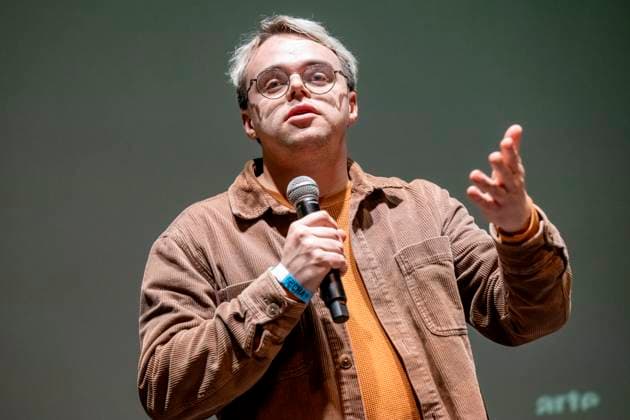 The premiere of the Danish-Czech documentary Mr Nobody Against Putin by director David Borenstein and co-director and lead actor Pavel Pasha Talankin (photo) took place in Archa+, Prague, Czech Republic, November 2nd, 2025. (CTKxPhoto VitxSimanek) CTKPhotoP2025110207144  CTKPhotoP2025110207144