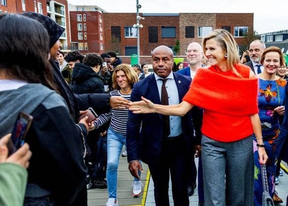 Queen Maxima visits the municipality of Haarlem, The Netherlands. 03 Nov 2025 Queen Maxima visits the municipality of Haarlem as part of the Leading Locals network of MIND Us Haarlem The Netherlands  Copyright: xDPPA ANx