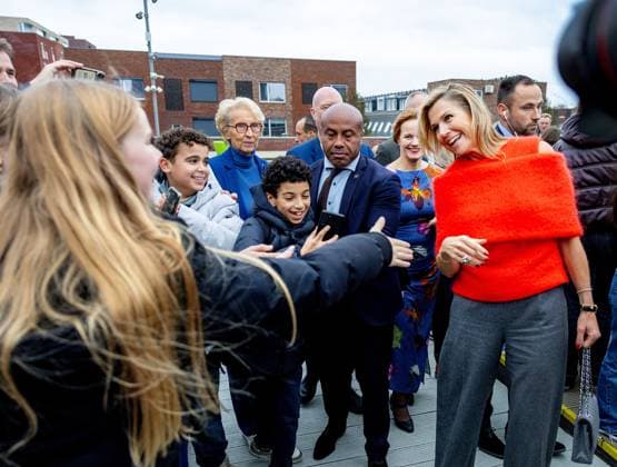 Queen Maxima visits the municipality of Haarlem, The Netherlands. 03 Nov 2025 Queen Maxima visits the municipality of Haarlem as part of the Leading Locals network of MIND Us Haarlem The Netherlands  Copyright: xDPPA ANx