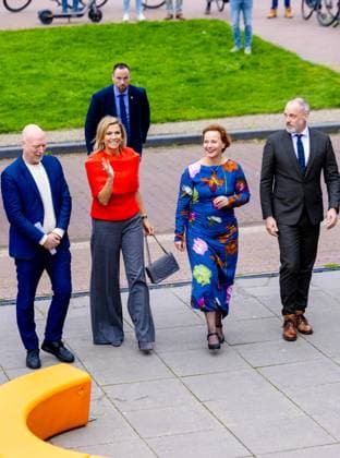 Queen Maxima visits the municipality of Haarlem, The Netherlands. 03 Nov 2025 Queen Maxima visits the municipality of Haarlem as part of the Leading Locals network of MIND Us Haarlem The Netherlands  Copyright: xDPPA ANx