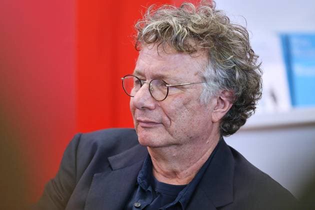 Frankfurt Main, Hessen, Deutschland, 15.10.2025: Messe: Frankfurter Buchmesse 2025: Ingo Schulze *** Frankfurt Main, Hesse, Germany, 15 10 2025 Frankfurt Book Fair 2025 Ingo Schulze Copyright: xdtsxNachrichtenagenturx dts_89545