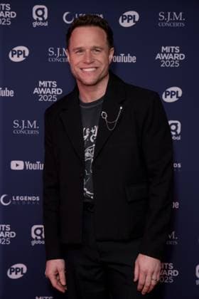 The MITS Awards at Grosvenor House Hotel in London, UK, on 3rd November 2025 Olly Murs at The MITS Awards at Grosvenor House Hotel in London, UK, on 3rd November 2025, Credit:James Shaw Avalon UNITED KINGDOM, LONDON, London  Copyright: xJamesxShawx xAvalonx 1050139001