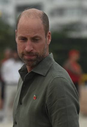 Prince William in Rio de Janeiro RIO DE JANEIRO, BRAZIL, NOVEMBER 3 : Prince William takes part in activities on Copacabana Beach, in the southern part of Rio de Janeiro, Brazil, late Monday afternoon, on November 03, 2025. During his visit, he played volleyball with teenagers and observed a drowning rescue simulation carried out by the Fire Department. He later met with firefighters, who showcased the technologies used by the department, and watched a live demonstration of a sea rescue operation involving jet skis and a helicopter. Fabio Teixeira Anadolu Rio de Janeiro Brazil. Editorial use only. Please get in touch for any other usage. Copyright: x2025xAnadoluxFabioxTeixeirax