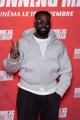 Running Man Paris Film Premiere Bayou Saar attends Running Man Paris Film Premiere at UGC Cine Cite Bercy on November 03, 2025 in Paris, France. Photo by Nasser Berzane ABACAPRESS.COM Paris France  Copyright: xBerzanexNasser ABACAx