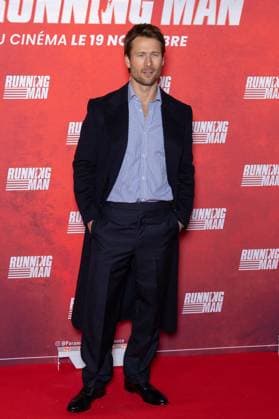 Running Man Paris Film Premiere Glen Powell attends Running Man Paris Film Premiere at UGC Cine Cite Bercy on November 03, 2025 in Paris, France. Photo by Nasser Berzane ABACAPRESS.COM Paris France  Copyright: xBerzanexNasser ABACAx
