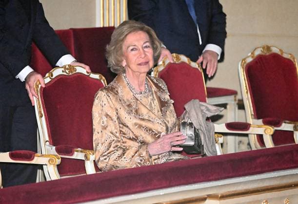 40th edition of the BMW Painting Prize Queen Dona Sofia during the benefit concert to support the work of childrens food banks at the Teatro Real, on November 3, 2025, in Madrid Spain TEATRO REAL GENTE GENTE José Madrid Madrid Madrid Spain AWARD  Copyright: xJosÃ xOlivax 7074612