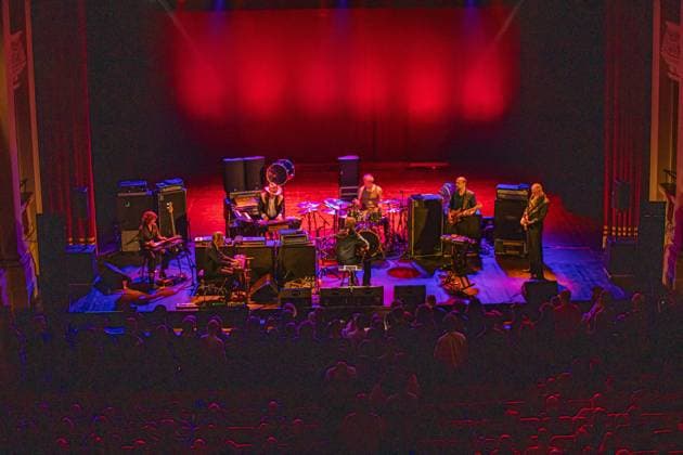 Swans live at Teatro Nuovo in Ferrara - 03 Nov 2025 Swans perform live at the Teatro Nuovo. The Swans concert is coming up this fall for Ferrara Sotto le Stelle. Ferrara Italy Copyright: xCarloxVerganix xSOPAxImagesx IMG_1009