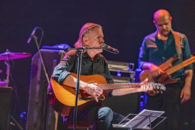 Swans live at Teatro Nuovo in Ferrara - 03 Nov 2025 Michael Gira, guitarist and leader of Swans, performs live at the Teatro Nuovo. The Swans concert is coming up this fall for Ferrara Sotto le Stelle. Ferrara Italy Copyright: xCarloxVerganix xSOPAxImagesx IMG_1065