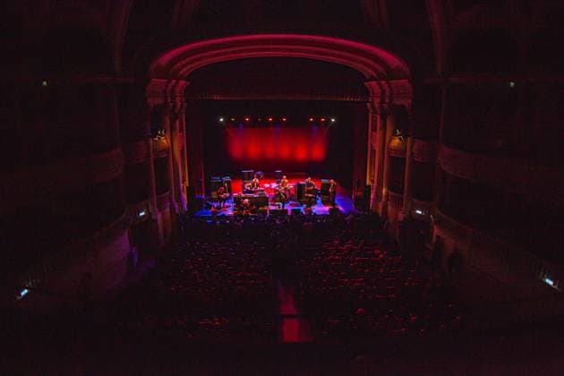 Swans live at Teatro Nuovo in Ferrara - 03 Nov 2025 Swans perform live at the Teatro Nuovo. The Swans concert is coming up this fall for Ferrara Sotto le Stelle. Ferrara Italy Copyright: xCarloxVerganix xSOPAxImagesx _MG_5662