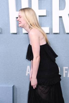 NEW YORK, NY - NOVEMBER 3: Dakota Fanning at the Peacock Original premiere screening of All Her Fault on November 3, 2025 at SVA Theater in New York City. Copyright: xMediaPunchx