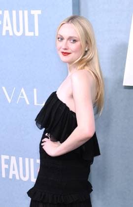 NEW YORK, NY - NOVEMBER 3: Dakota Fanning at the Peacock Original premiere screening of All Her Fault on November 3, 2025 at SVA Theater in New York City. Copyright: xMediaPunchx