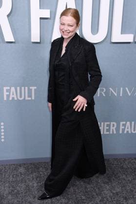 NEW YORK, NY - NOVEMBER 3: Sarah Snook at the Peacock Original premiere screening of All Her Fault on November 3, 2025 at SVA Theater in New York City. Copyright: xMediaPunchx