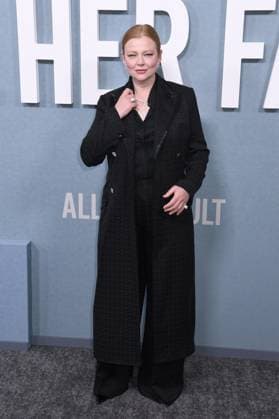 NEW YORK, NY - NOVEMBER 3: Sarah Snook at the Peacock Original premiere screening of All Her Fault on November 3, 2025 at SVA Theater in New York City. Copyright: xMediaPunchx