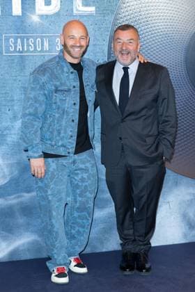 Valide Saison 3 Premiere Franck Gastambide and Gerald-Brice Viret attending the Valide Saison 3 Premiere at the Grand Rex cinema in Paris, France on November 03, 2025. Photo by Aurore Marechal ABACAPRESS.COM Paris France  Copyright: xMarechalxAurore ABACAx
