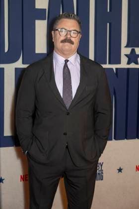 Netflix s Death by Lightning Limited Series Premiere, New York, USA - 03 Nov 2025 Nick Offerman attends Netflix s Death By Lightning New York Premiere at The Plaza Hotel New York United States Copyright: xRonxAdarx xSOPAxImagesx _radar_deathbylightning_20251103_01338