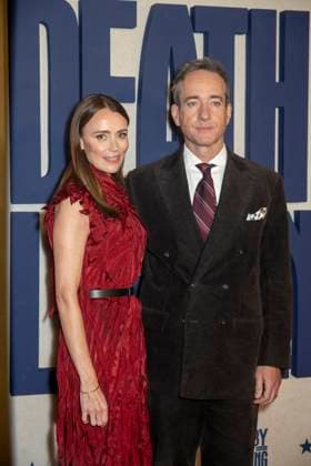 Netflix s Death by Lightning Limited Series Premiere, New York, USA - 03 Nov 2025 (L-R) Keeley Hawes and Matthew Macfadyen attend Netflix s Death By Lightning New York Premiere at The Plaza Hotel New York United States Copyright: xRonxAdarx xSOPAxImagesx _radar_deathbylightning_20251103_01572