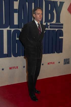 Netflix s Death by Lightning Limited Series Premiere, New York, USA - 03 Nov 2025 Matthew Macfadyen attends Netflix s Death By Lightning New York Premiere at The Plaza Hotel New York United States Copyright: xRonxAdarx xSOPAxImagesx _radar_deathbylightning_20251103_01636