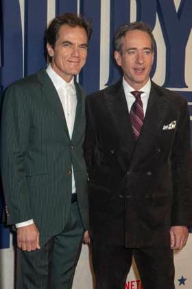 Netflix s Death by Lightning Limited Series Premiere, New York, USA - 03 Nov 2025 (L-R) Michael Shannon and Matthew Macfadyen attend Netflix s Death By Lightning New York Premiere at The Plaza Hotel New York United States Copyright: xRonxAdarx xSOPAxImagesx _radar_deathbylightning_20251103_01652