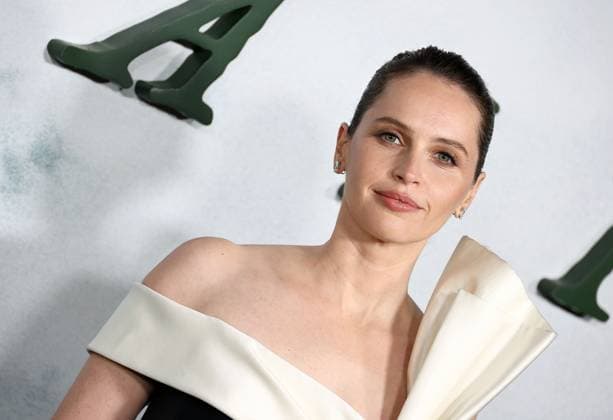 Premiere Of Netflix s Train Dreams English actress Felicity Jones arrives at the Premiere Of Netflix s Train Dreams held at The Egyptian Theatre Hollywood in Hollywood, Los Angeles, California, United States. The Egyptian Theatre Hollywood, Hollywood, Los Angeles, California, USA California United States  Copyright: xImagexPressxAgencyx originalFilename: collin-premiere251104_np8C9.jpg