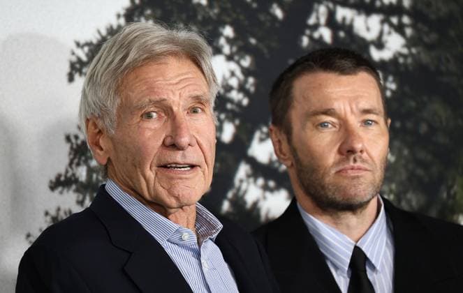 Premiere Of Netflix s Train Dreams Harrison Ford and Joel Edgerton arrive at the Premiere Of Netflix s Train Dreams held at The Egyptian Theatre Hollywood in Hollywood, Los Angeles, California, United States. The Egyptian Theatre Hollywood, Hollywood, Los Angeles, California, USA California United States  Copyright: xImagexPressxAgencyx originalFilename: collin-premiere251104_npOLi.jpg