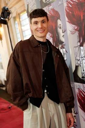 Jörn-Felix Alt bei der Pressekonferenz zum Musical Wir sind am Leben im Stage Theater des Westens. Berlin, 03.11.2025